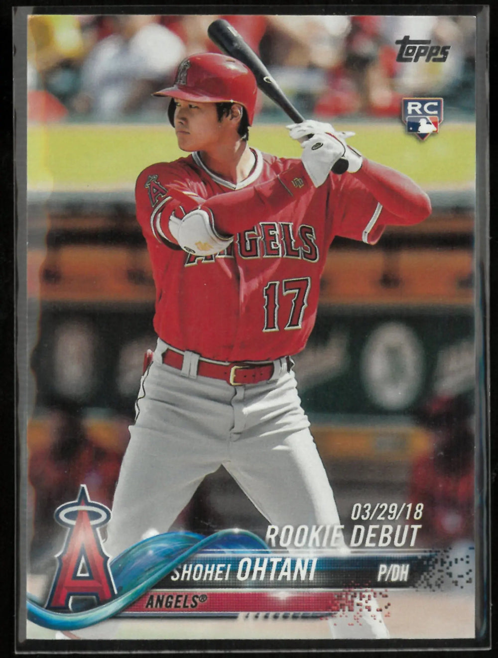 2018 Topps Update Shohei Ohtani Rookie Debut