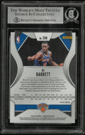 2019-20 Prizm Basketball RJ Barrett RC Red White Blue In Person Auto BGS Authentic