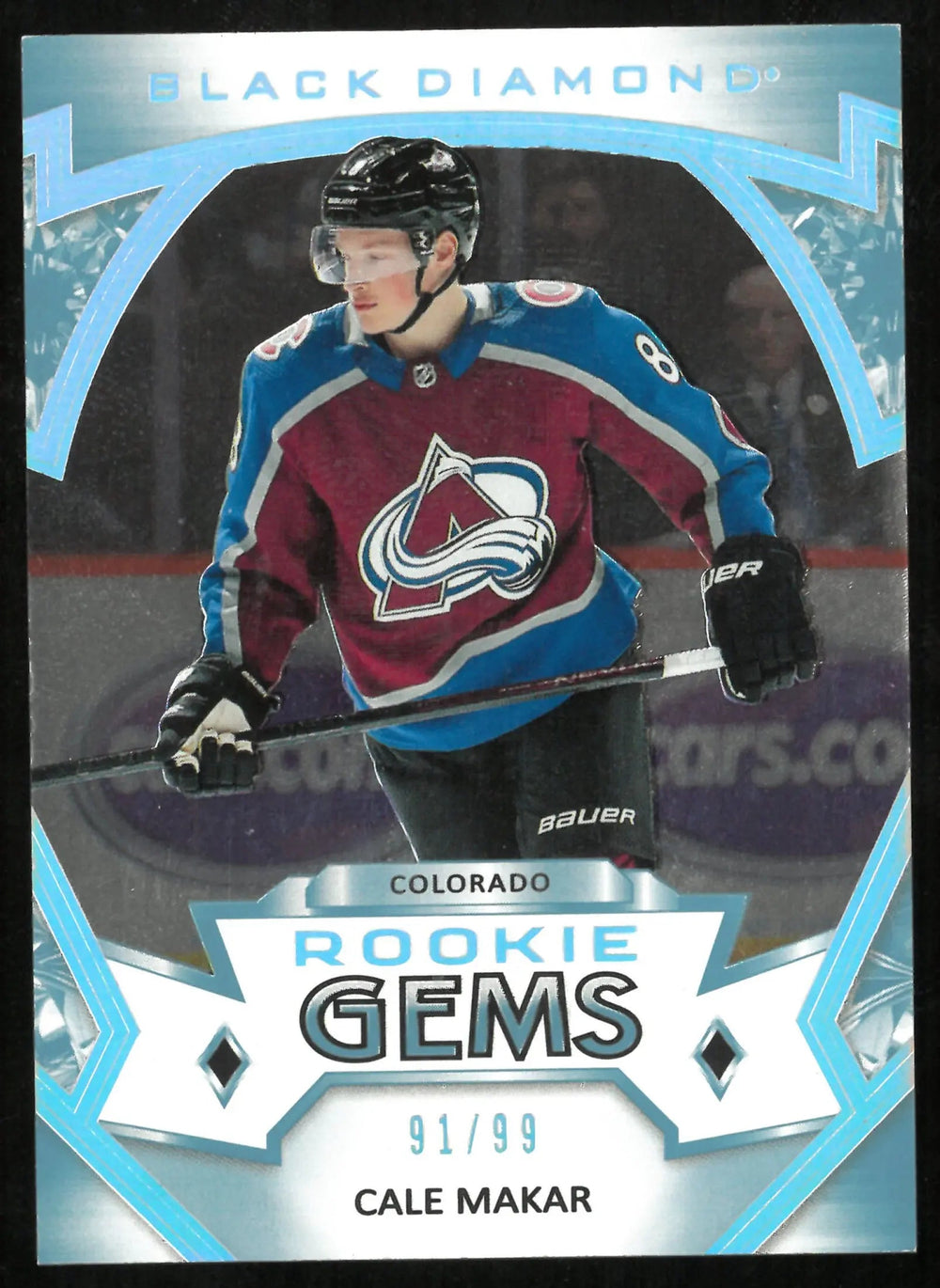 2019-20 Upper Deck Black Diamond RC Rookie Gems Cale Makar /99