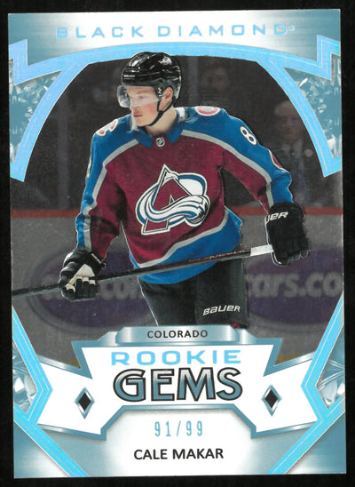 2019-20 Upper Deck Black Diamond RC Rookie Gems Cale Makar /99