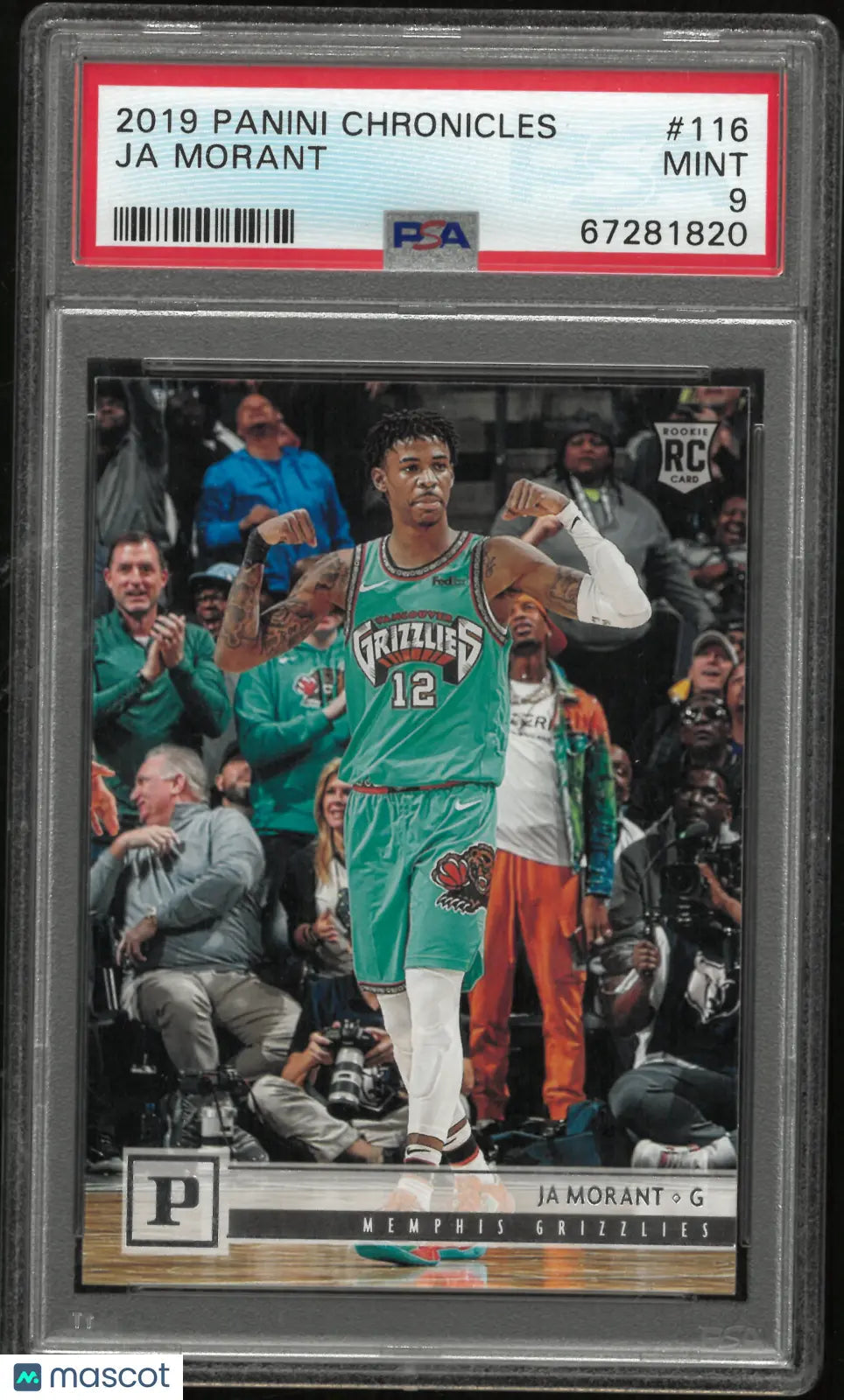 2019 Panini Chronicles Rookies Ja Morant RC PSA 9