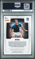 2019 Obsidian Soccer Auto Luigi Riva Electric Etch Red PSA Authentic