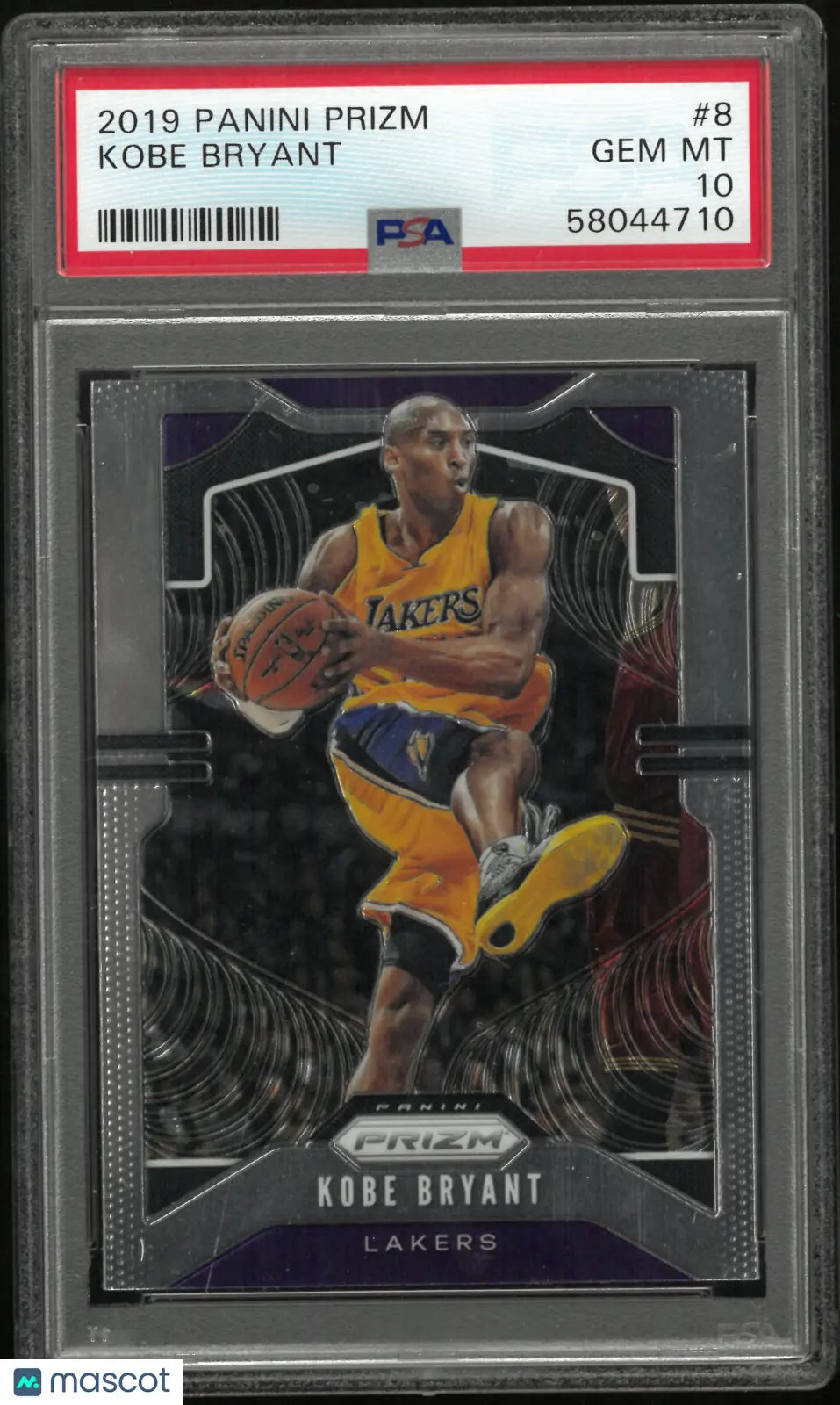 2019 Panini Prizm Kobe Bryant #8 PSA 10
