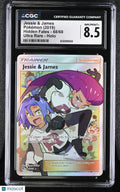 2019 Pokemon Hidden Fates Jessie & James Holo Ultra RareeCGC 8.5 #68/68