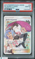 2019 Pokemon Sun & Moon Hidden Fates Jessie & James Fa Hidden Fates PSA 10 #68