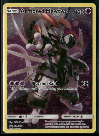 2019 Pokemon Sun & Moon Promo Armored Mewtwo SM228