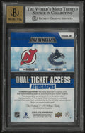 2019 UD Credentials Dual Ticket Access Auto Q. Hughes J. Hughes BGS 9 /10