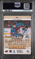 2019 Upper Deck Canvas Young Guns Cale Makar #C94 PSA 10 RC Rookie
