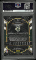 2020-21 Panini Select Giannis Antetokounmpo Autograph Auto PSA Authentic Auto