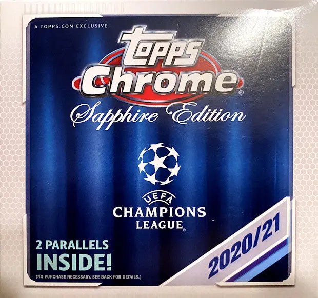 2020-21 Topps Chrome Sapphire UEFA Champions League Soccer Box
