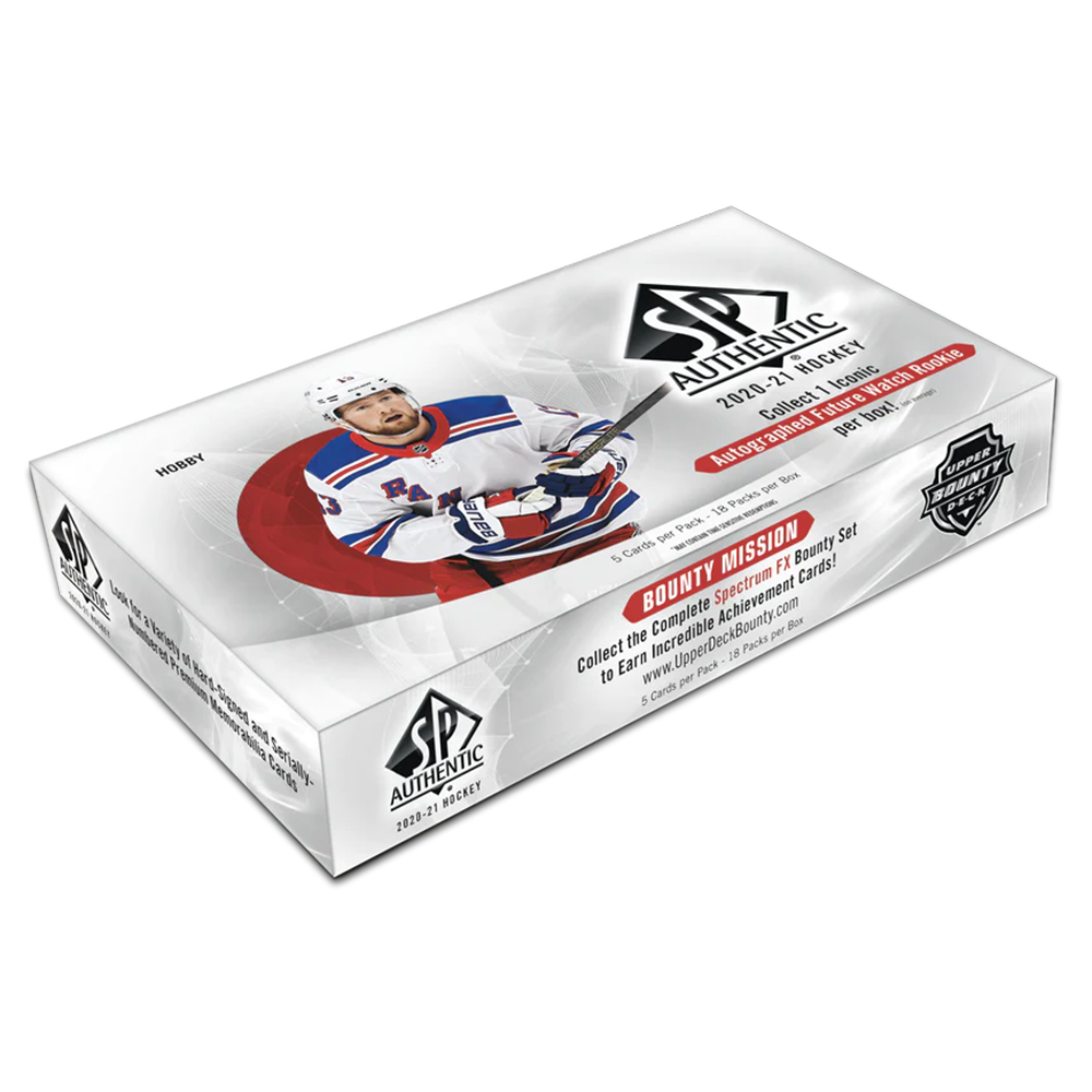2020-21 Upper Deck SP Authentic Hockey Hobby Box