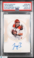 2020 Flawless Football Rookie RC Auto Joe Burrow Silver /20 PSA 10 Auto 10