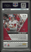 2020 Mosaic Football Tom Brady No Huddle Purple PSA 9 /50