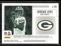 2020 Panini Absolute Rookie Premiere Jordan Love Rookie Patch Auto /35 RC
