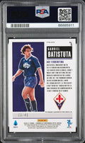 2020 Panini Chronicles Contenders Optic Historic Ticket Auto Gabriel Batistuta /49 PSA 10