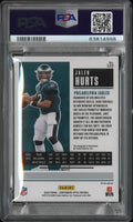 2020 Panini Contenders Optic Jalen Hurts RC Rookie Ticket Auto Silver PSA 10