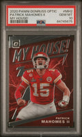 2020 Panini Donruss Optic My House! Patrick Mahomes II #MH2 PSA 10