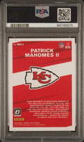 2020 Panini Donruss Optic My House! Patrick Mahomes II #MH2 PSA 10