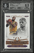 2020 Panini Flawless Bronze Flashbacks Relic LeBron James #161 BGS 8.5 /3