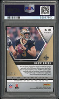 2020 Panini Mosaic Drew Brees #142 Orange Fluorescent /25 PSA 10