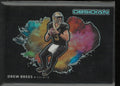 2020 Panini Obsidian Drew Brees Obsidian Black Color Blast