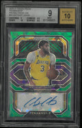 2020 Panini Prizm Anthony Davis #24 BGS 9 Auto 10 /16