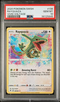2020 Pokemon Sword & Shield Vivid Voltage Rayquaza Vivid Voltage PSA 10 138/185