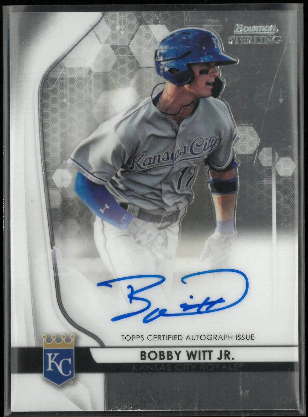2020 Topps Bowman Sterling Autograph Bobby Witt Jr. Auto