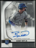 2020 Topps Bowman Sterling Autograph Bobby Witt Jr. Auto