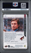 2020 UD SP Signature Legends Behind The Boards Wayne Gretzky Auto /49 PSA 8