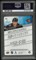 2020 Upper DeckeSeries 2 Tim Stutzle Young Guns RC Rookie PSA 10