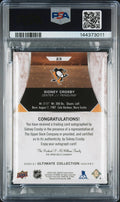 2020 Upper Deck Ultimate Hockey Sidney Crosby Auto Gold PSA Authentic /15