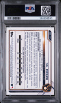 2021 1st Bowman Chrome Draft Sal Frelick RC Rookie Red Refractor /5 PSA 10