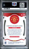 2021-22 Panini Chronicles Cristiano Ronaldo Crafted LG Cracked Ice 1/23 PSA 9