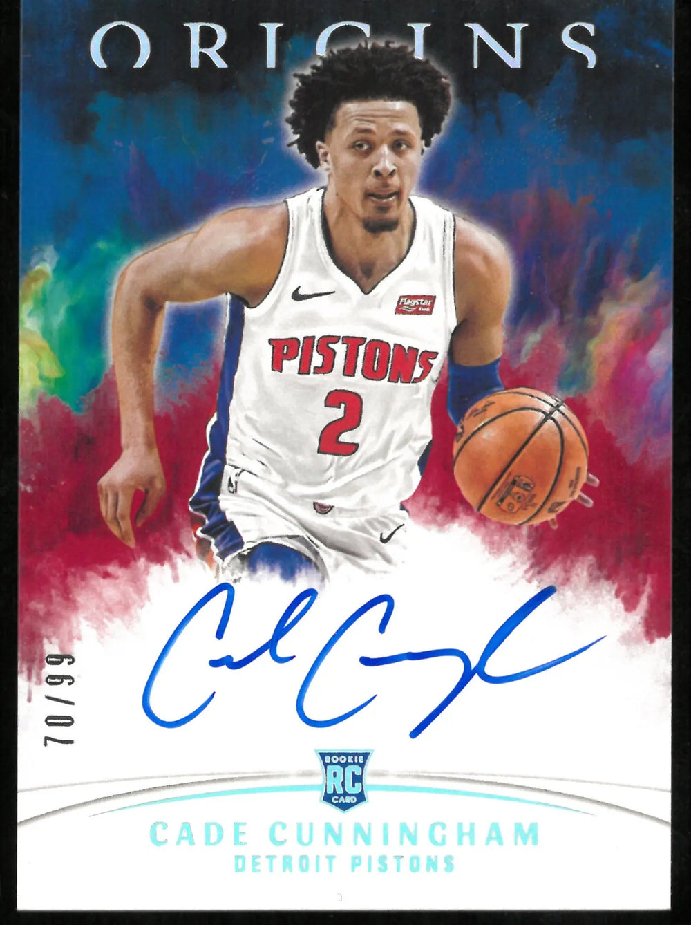 2021-22 Panini Origins Basketball Rookie Auto Cade Cunningham /99