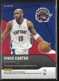 2021-22 Panini Revolution Autograph Vince Carter Auto Sand Glitter