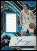 2021-22 Panini Spectra Silver Prizm Rookie Patch Auto Josh Giddey /149