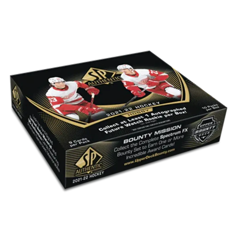 2021-22 Upper Deck SP Authentic Hockey Hobby Box