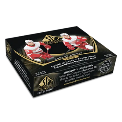 2021-22 Upper Deck SP Authentic Hockey Hobby Box