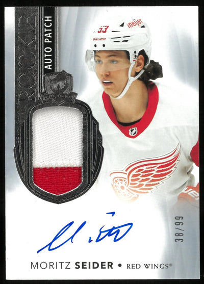 2021-22 Upper Deck The Cup Rookie Auto Patch Moritz Seider /99