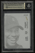 2021 Metal Universe Platinum Portraits Diamond Club Tiger Woods #PP2 BGS 9.5