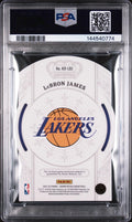 2021 Panini Crown Royale Knights Of The Round Table Relics LeBron James PSA 9