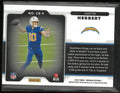 2021 Panini Obsidian Justin Herbert Obsidian Color Blast