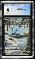 2021 Pokemon Evolving Skies Glaceon V Holo Ultra Rare Ultra Rare CGC 9 175/203