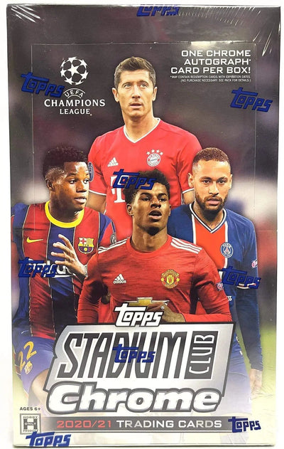2021 TOPPS STADIUM CLUB CHROME UEFA CHAMPIONS LEAGUE SOCCER