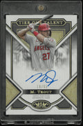 2021 Topps Tier One Talent Mike Trout Auto /50
