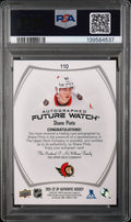 2021 UD SP Authentic Shane Pinto Future Watch Auto RC Rookie /999 PSA 10