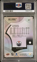 2021 Upper Deck Allure Blue China Connor McDavid #97 PSA 9