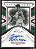 2022-23 Panini Immaculate Signatures Oscar Robertson Autograph Auto /25