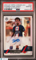 2022-23 Topps Chrome UCC Auto Autograph Warren Zaire-Emery Rookie RC PSA 10